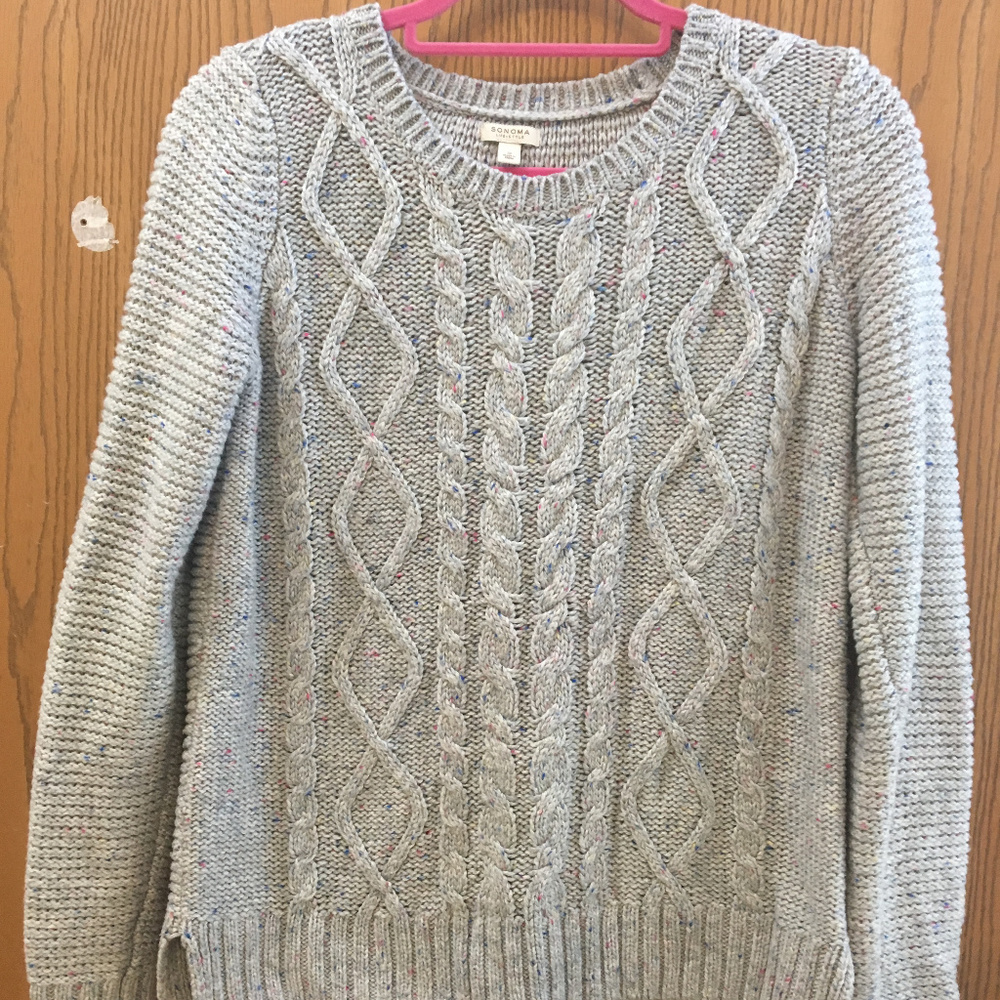 Light Gray & Mix Sonoma Sweater